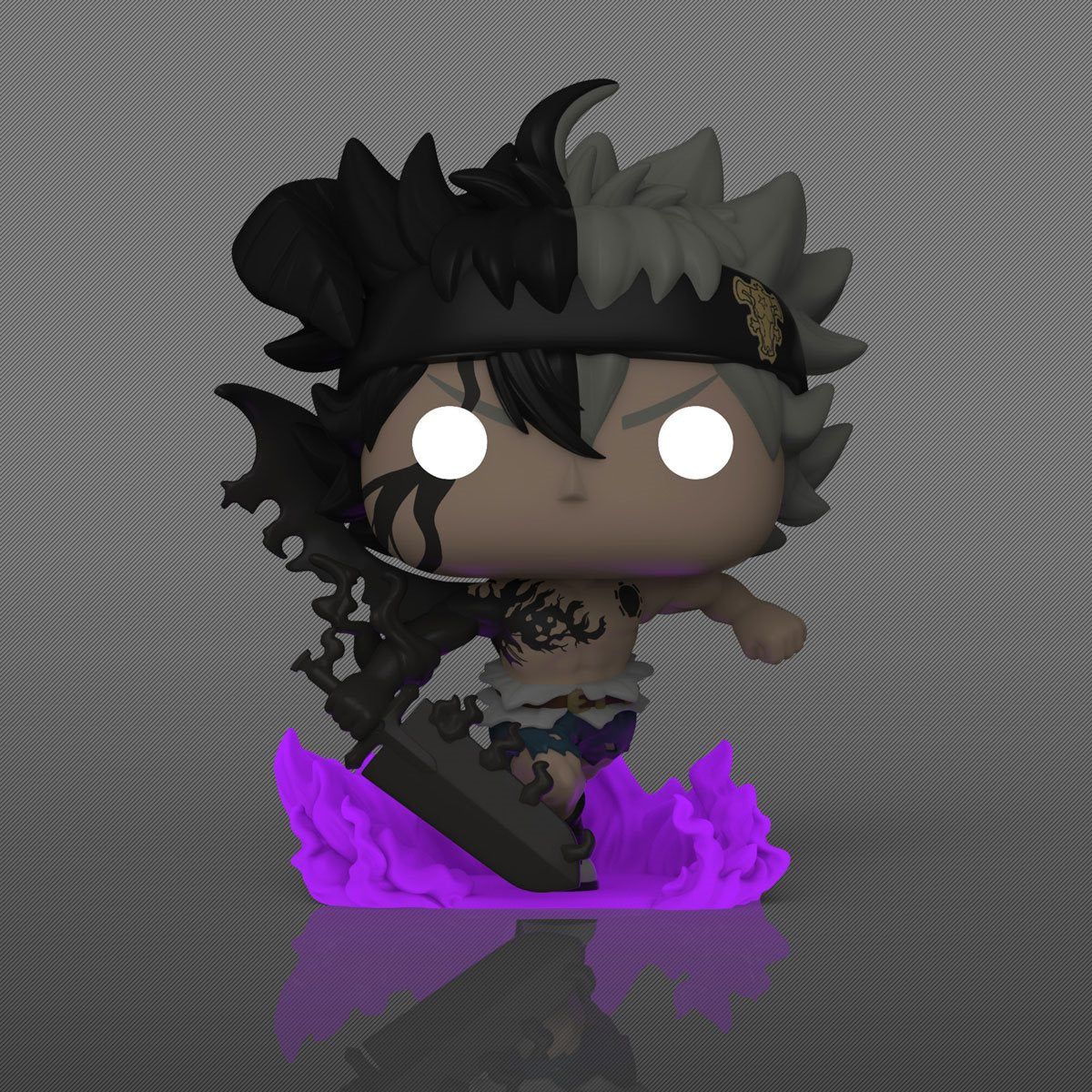 1556 Black Clover : Black Asta (GITD) (Entertainment Earth Exclusive)