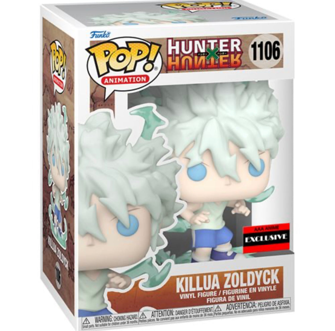 1106 Hunter X Hunter: Killua Zoldyck (AAA Anime Exclusive)