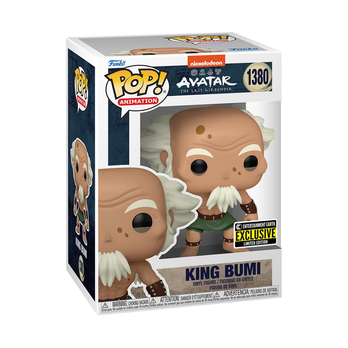 1380 Avatar The Last Airbender: King Bumi (Entertainment Earth Exclusive)