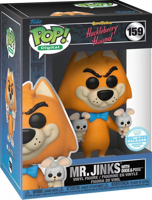 159 Huckleberry Hound: Mr. Jinks with Dixie and Pixie NFT