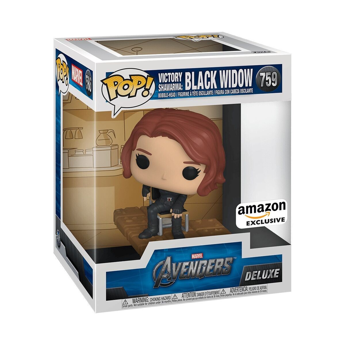 759 Avengers : Victory Shawarma Black Widow (Exclusive)