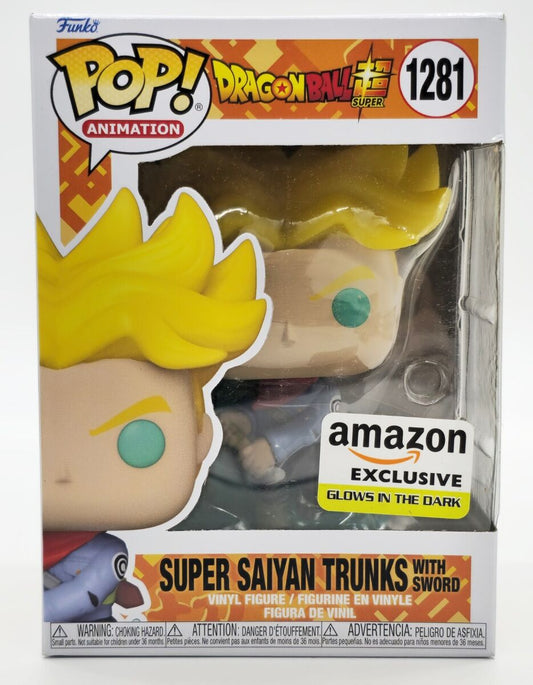 1281 Dragonball Z: Super Saiyan Trunks with Sword GITD (Exclusive)