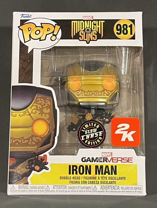 *DAMAGED* 981 Marvel Midnight Suns: Iron Man (GITD) (Chase)