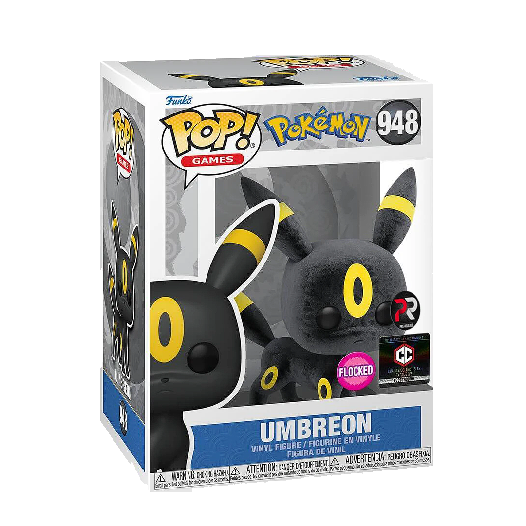 948 Pokemon: Umbreon Flocked (Collectibles Exclusive) Pre-Release